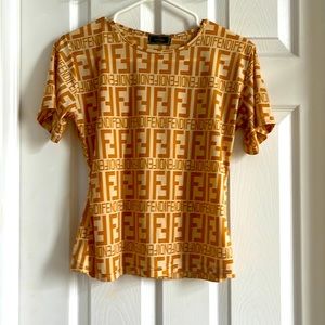 Fendi top - I believe it is inauthentic